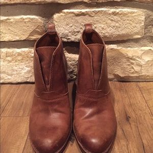 Lucky Brand Leather Booties